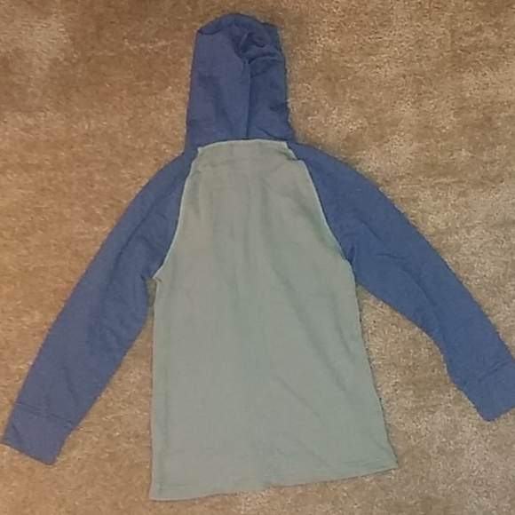 Boys long sleeve hooded shirt - Picture 2 of 2